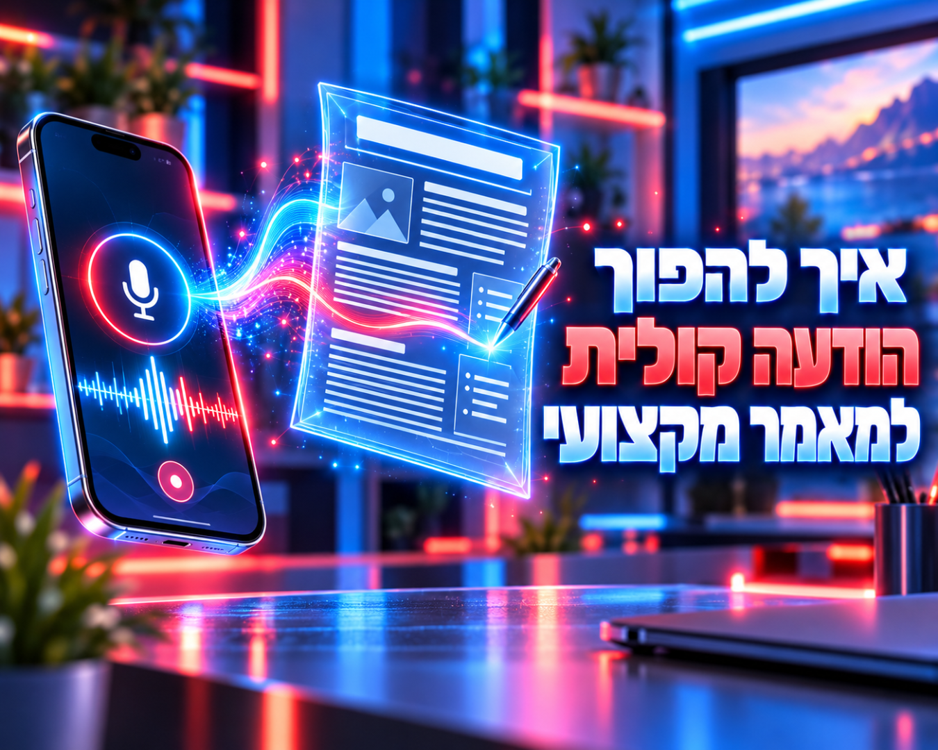 Voice Note to Professional Article